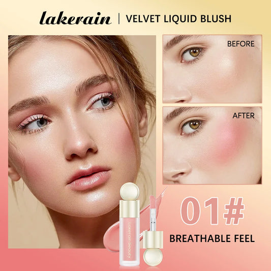 Blush liquide en stick – Fini mat naturel, texture crème facile à estomper