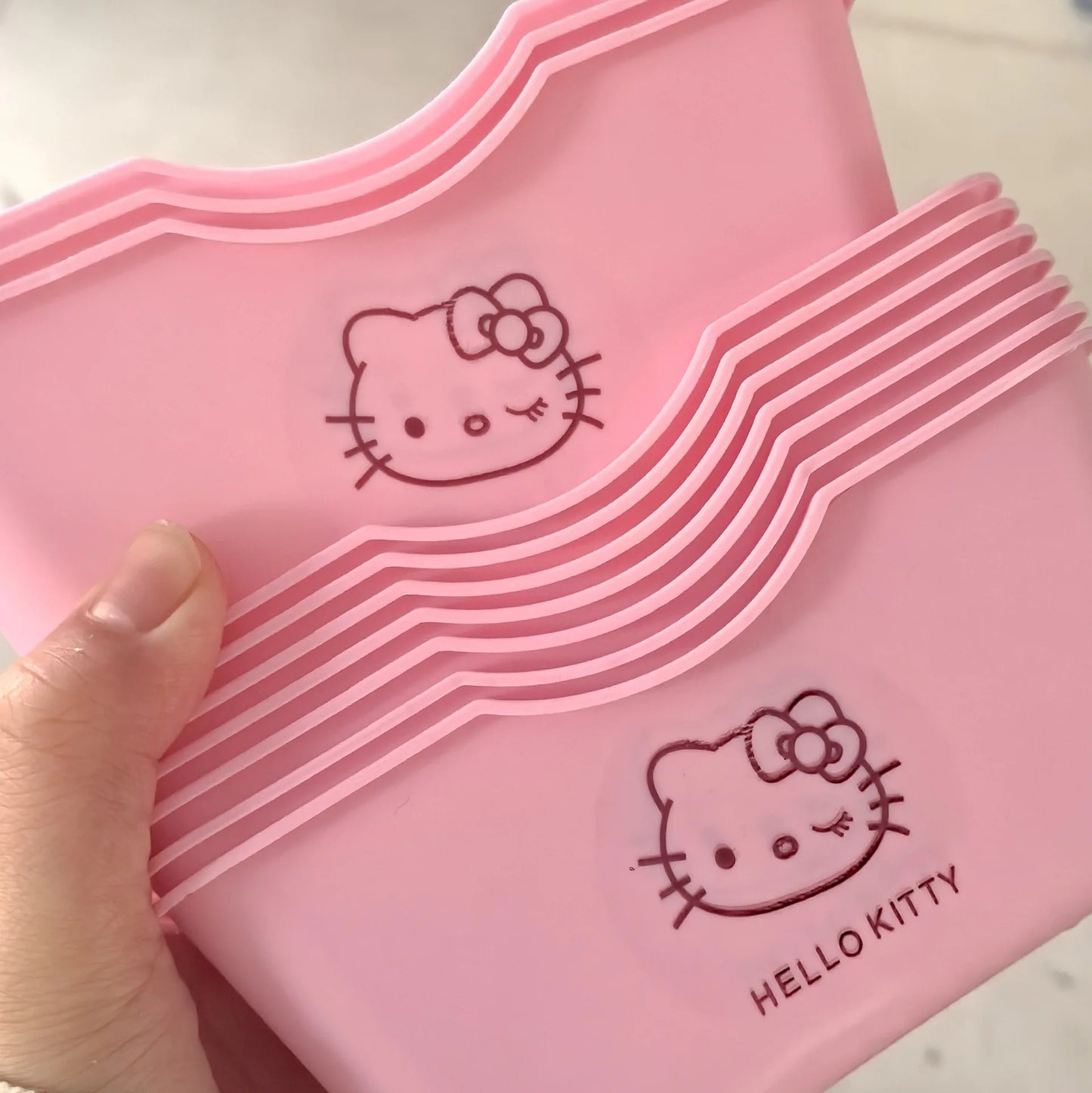 🎀🐱 Lot de 5 Paniers de Rangement Hello Kitty – Organiseur Cosmétiques Sans Couvercle