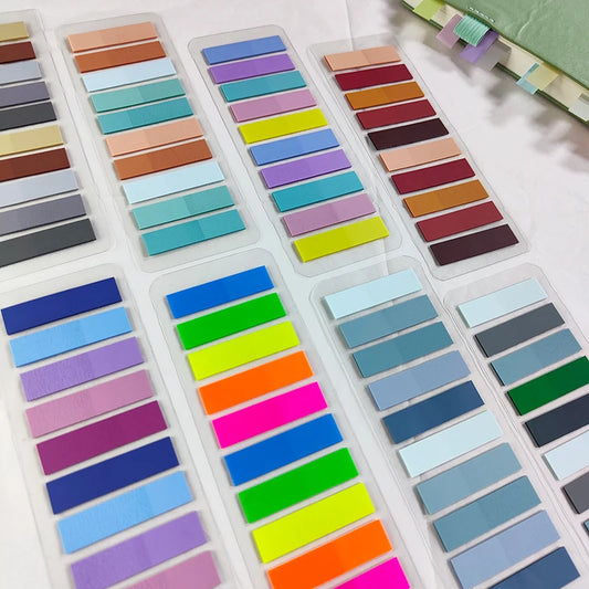 📚✨ 200 marcadores adhesivos de colores: pestañas de índice y flechas 