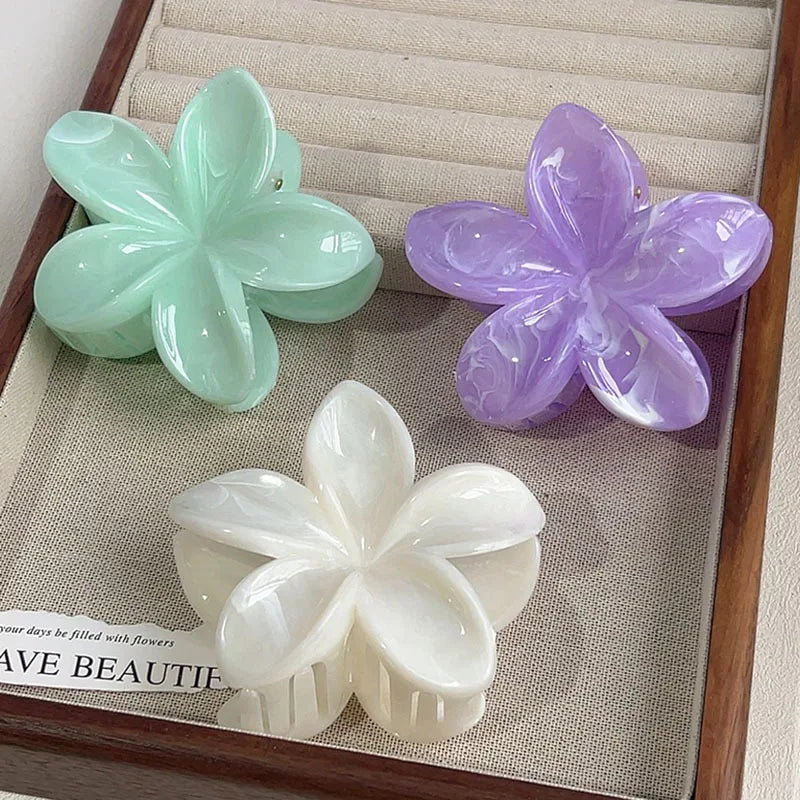Pince à Cheveux – forme de fleur 🌸