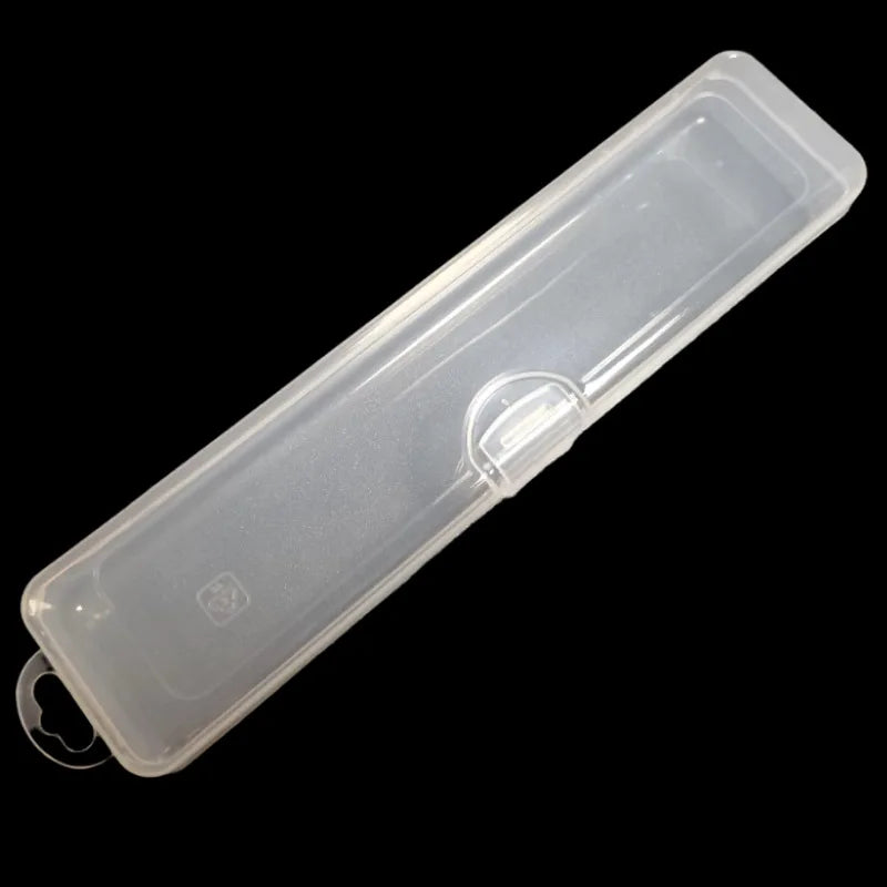 Caja de almacenamiento transparente con tapa: práctica y elegante