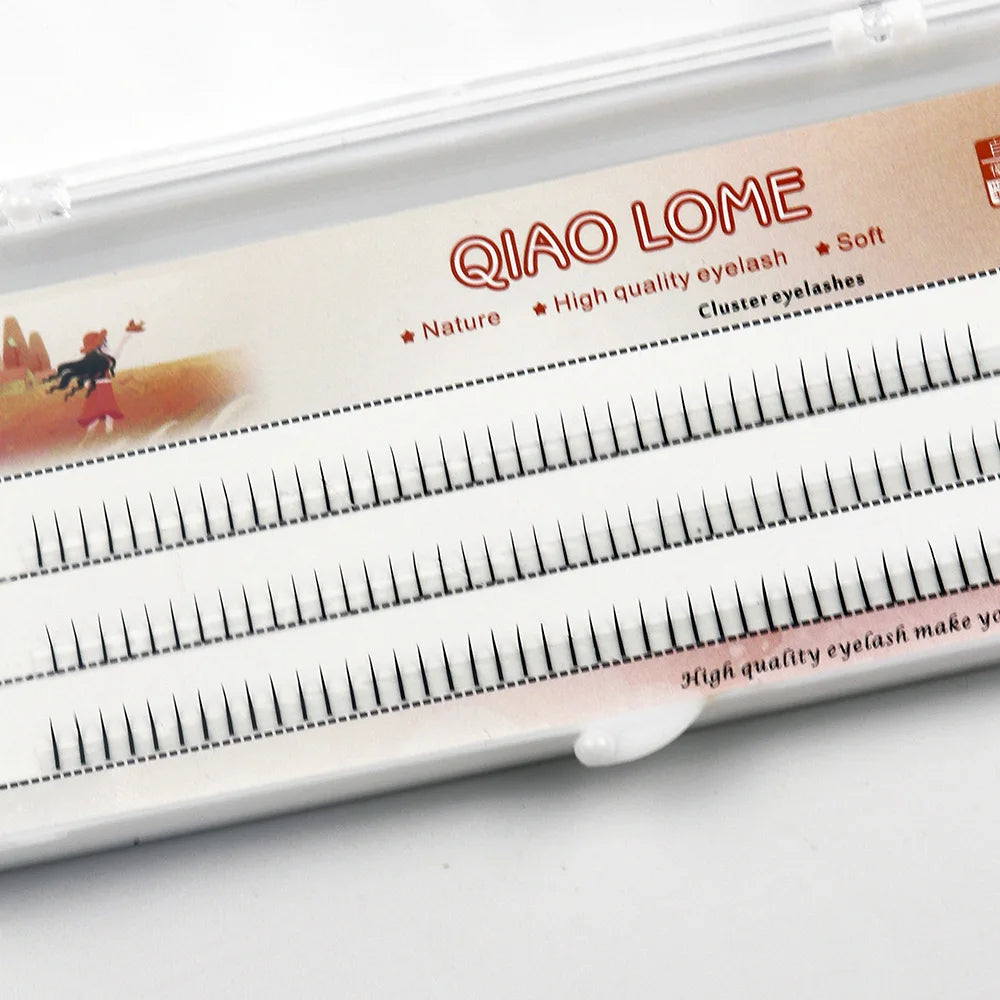 👁️ 120 grupos de pestañas naturales en forma de V: extensiones fáciles para las pestañas inferiores