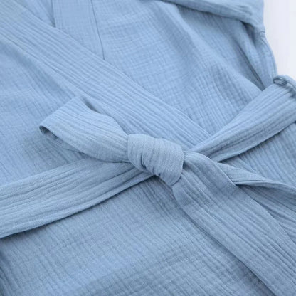 Robe de nuit courte femme automne – Manches courtes et confortable 💯 Coton