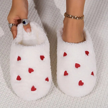 Pantoufles Femme - Peluche à motif 🩷
