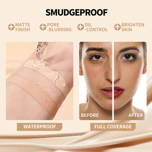 Paleta correctora de 15 tonos: corrector, contorno y base