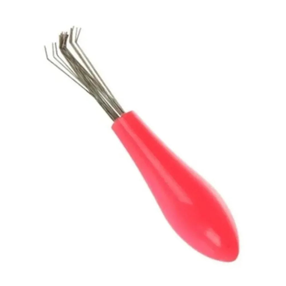 Herramienta de limpieza para cepillos de pelo – Gancho práctico