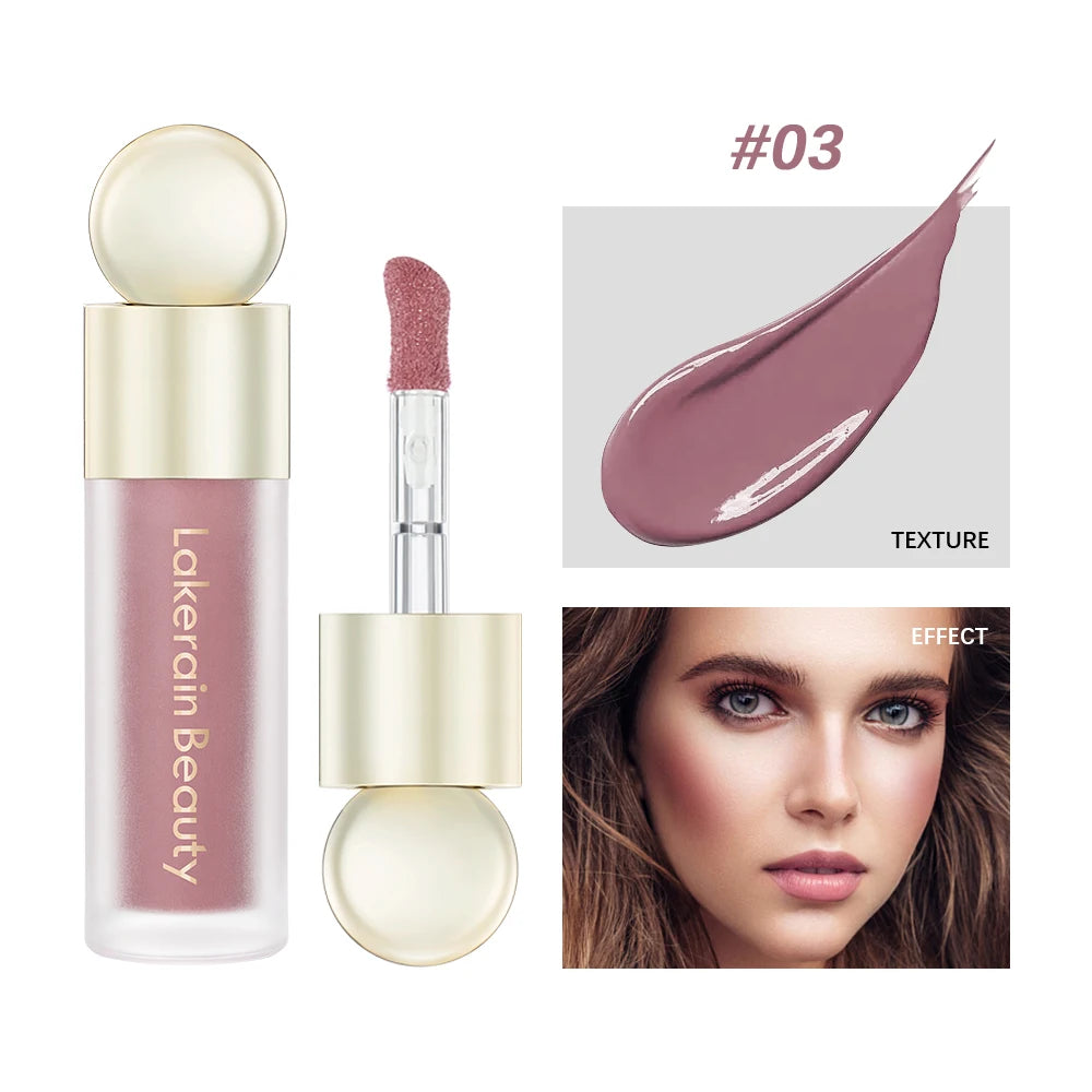 💗 Liquid Blush Stick – Natural matte finish, easy to blend cream texture