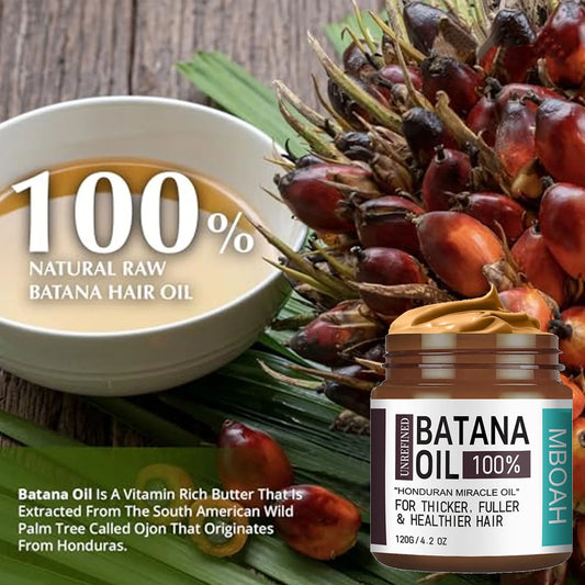 Aceite de Batana 100% Puro de Honduras – Tratamiento Nutritivo para un Cabello Más Grueso y Sedoso